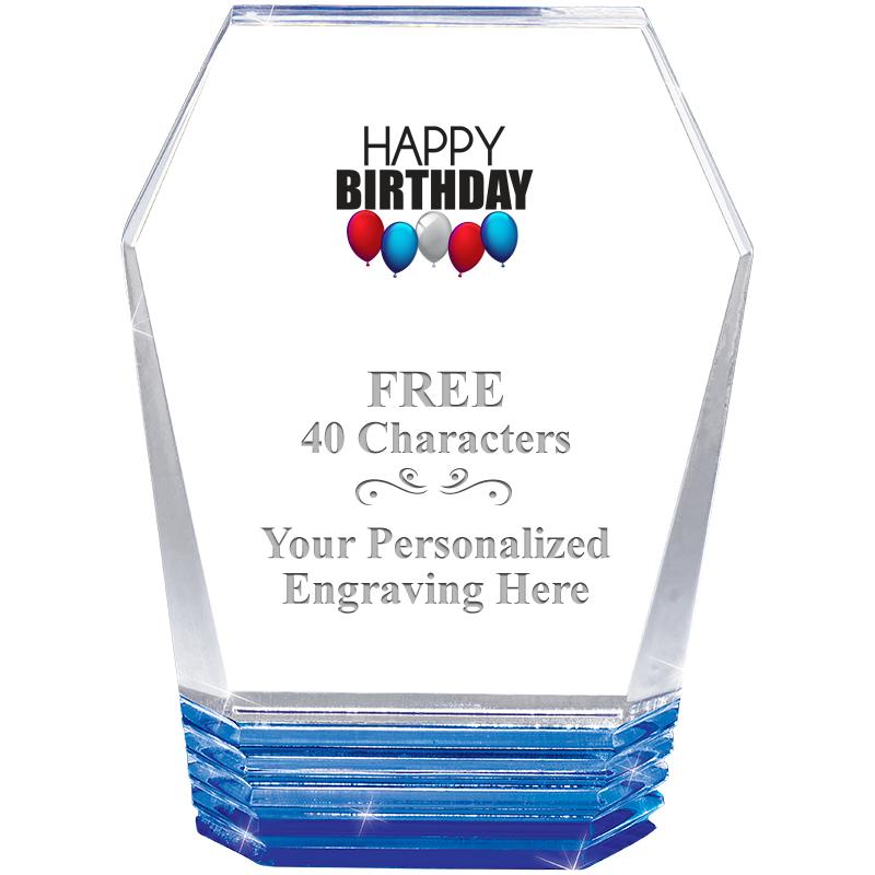 5" MONUMENT BLUE ROCKWELL ACRY