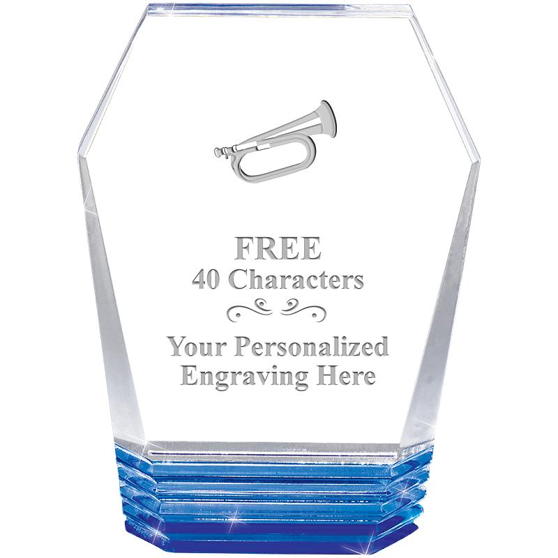 5" MONUMENT BLUE ROCKWELL ACRY