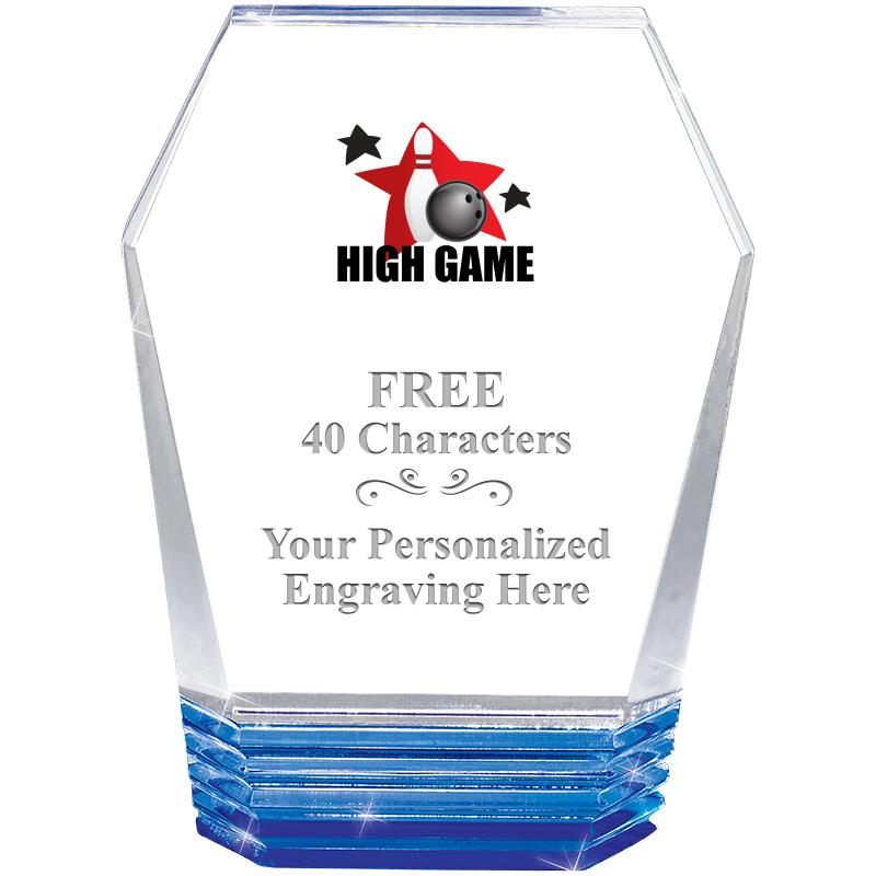 5" MONUMENT BLUE ROCKWELL ACRY