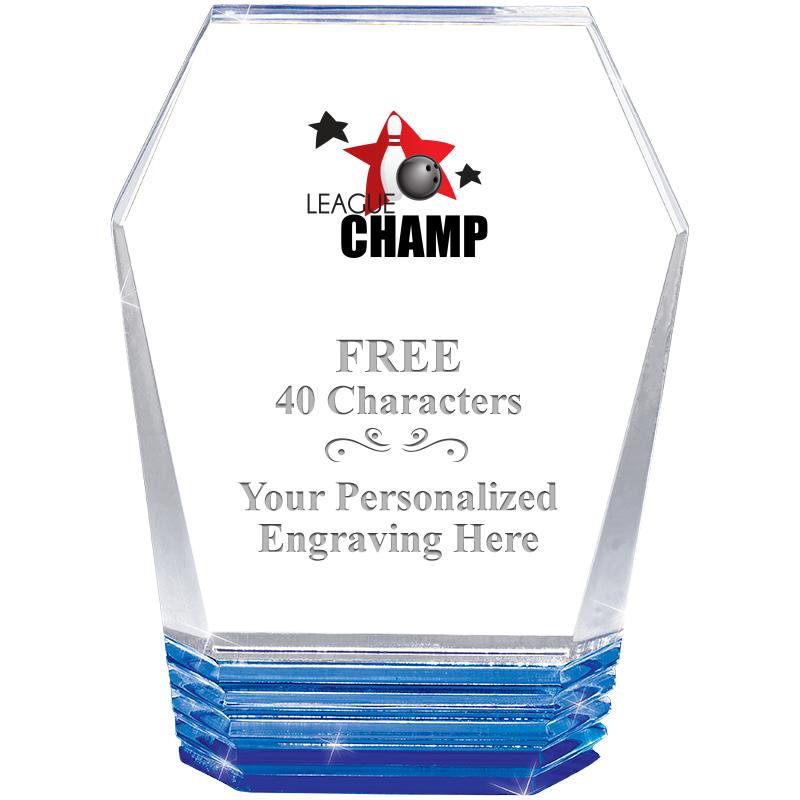 5" MONUMENT BLUE ROCKWELL ACRY