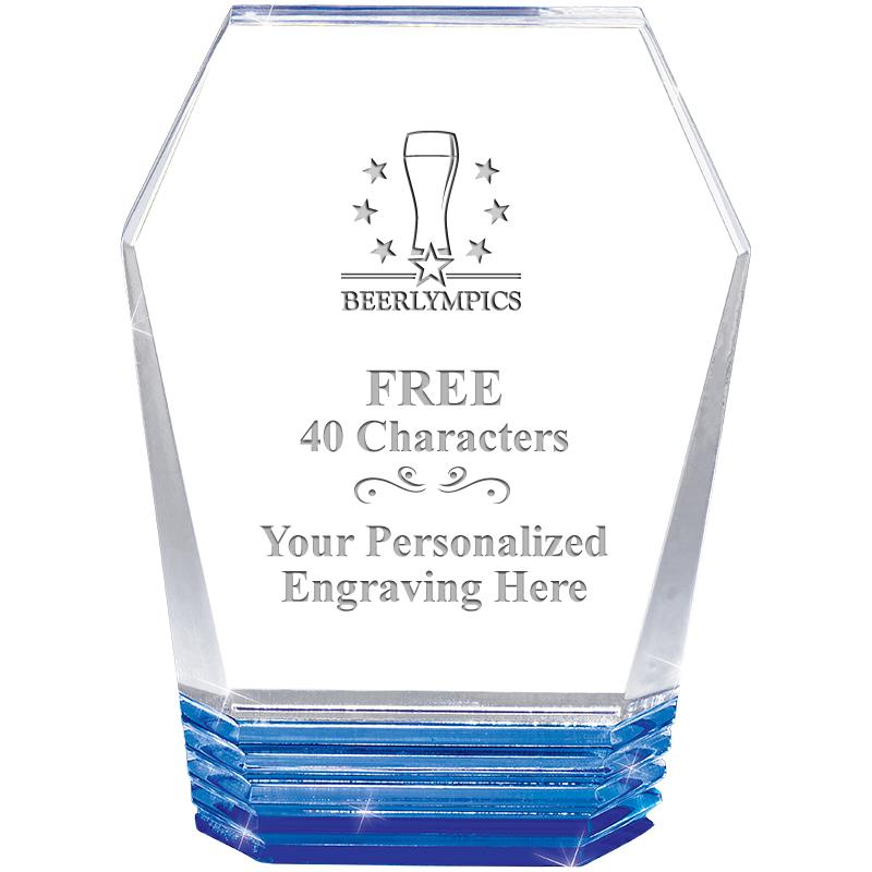 5" MONUMENT BLUE ROCKWELL ACRY