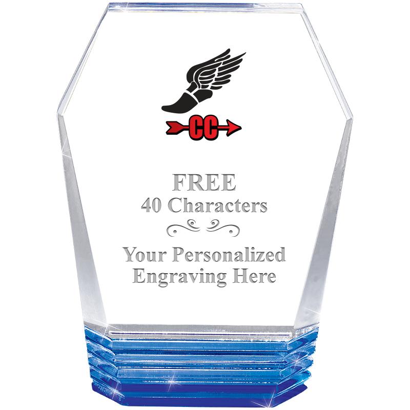 5" MONUMENT BLUE ROCKWELL ACRY