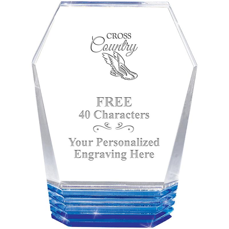 5" MONUMENT BLUE ROCKWELL ACRY