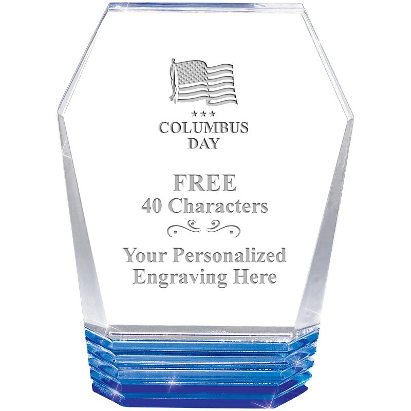 5" MONUMENT BLUE ROCKWELL ACRY