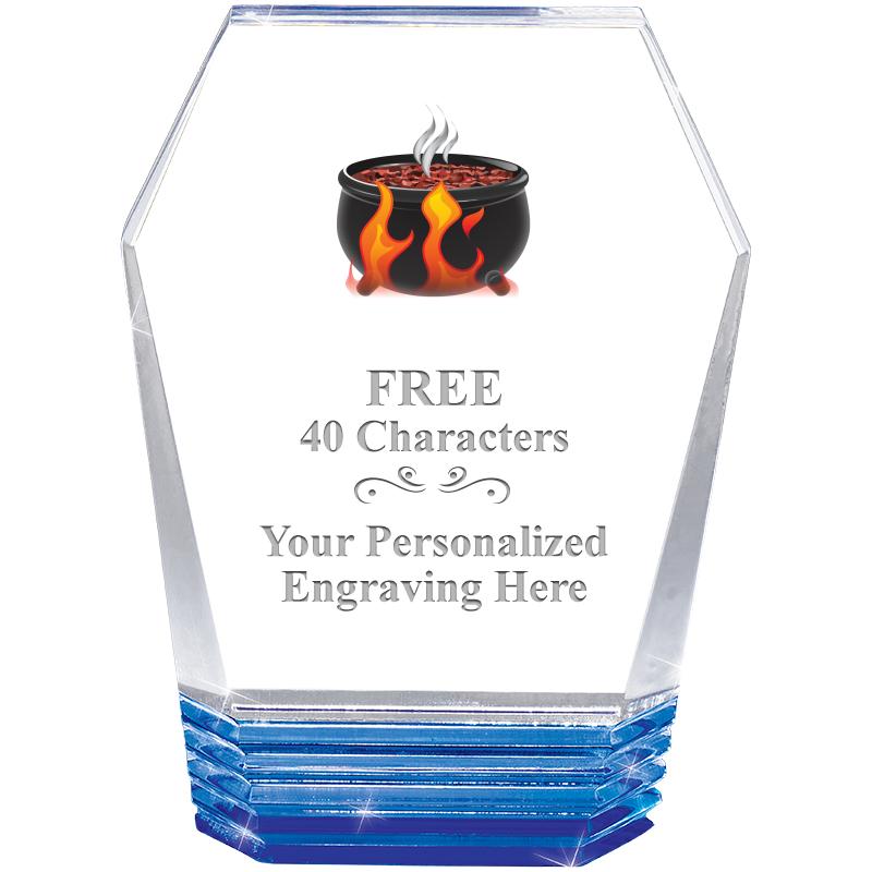 5" MONUMENT BLUE ROCKWELL ACRY