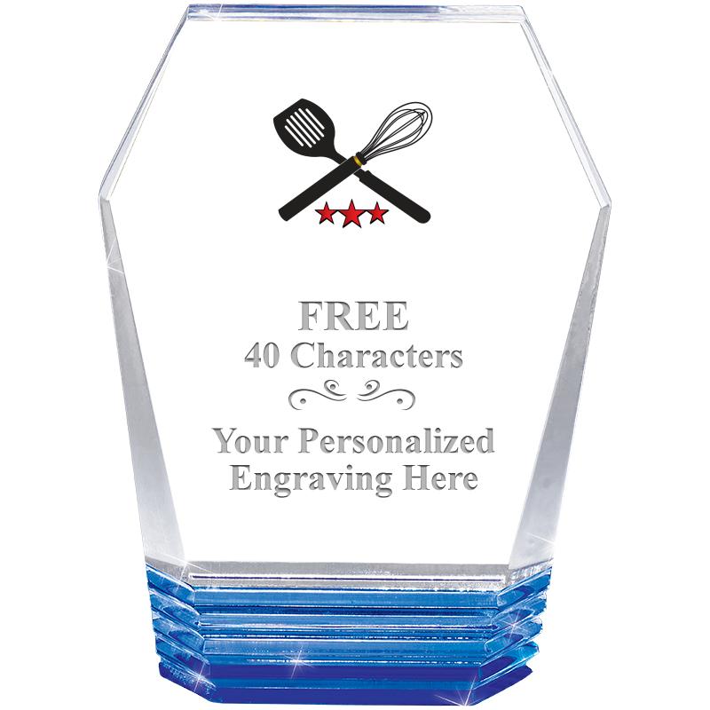 5" MONUMENT BLUE ROCKWELL ACRY