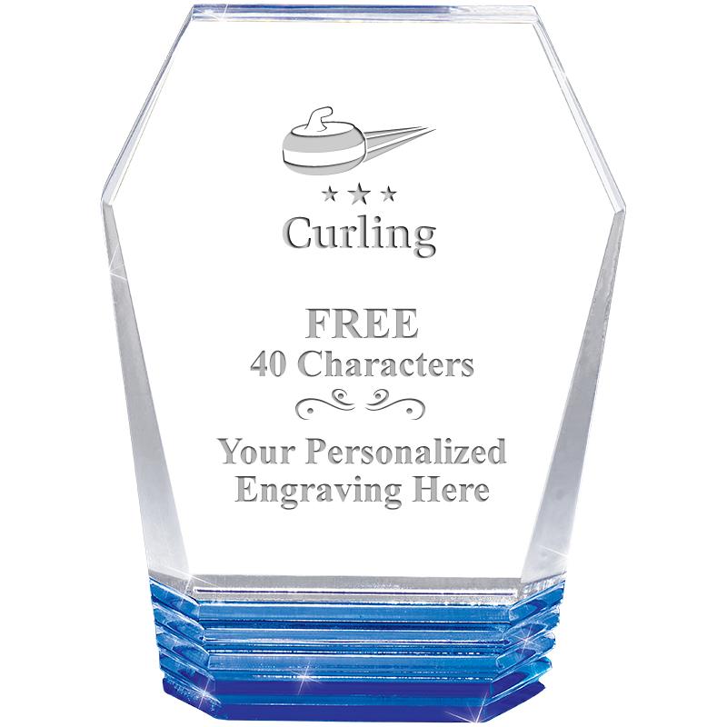 5" MONUMENT BLUE ROCKWELL ACRY