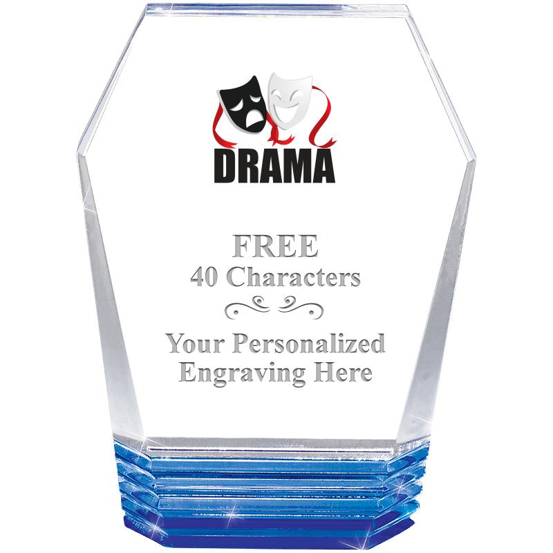 5" MONUMENT BLUE ROCKWELL ACRY