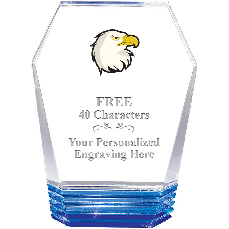 5" MONUMENT BLUE ROCKWELL ACRY