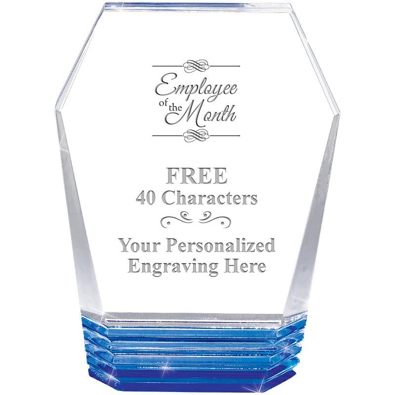 5" MONUMENT BLUE ROCKWELL ACRY