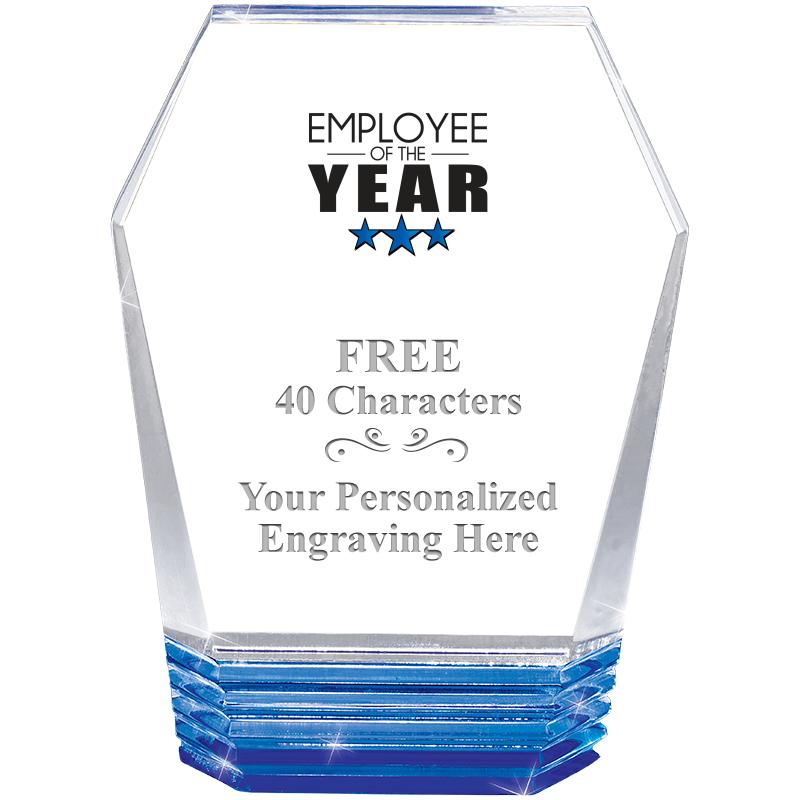 5" MONUMENT BLUE ROCKWELL ACRY