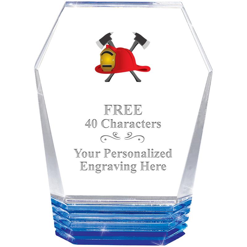 5" MONUMENT BLUE ROCKWELL ACRY