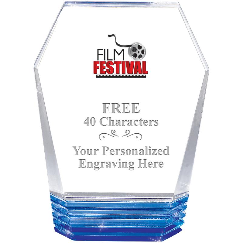 5" MONUMENT BLUE ROCKWELL ACRY