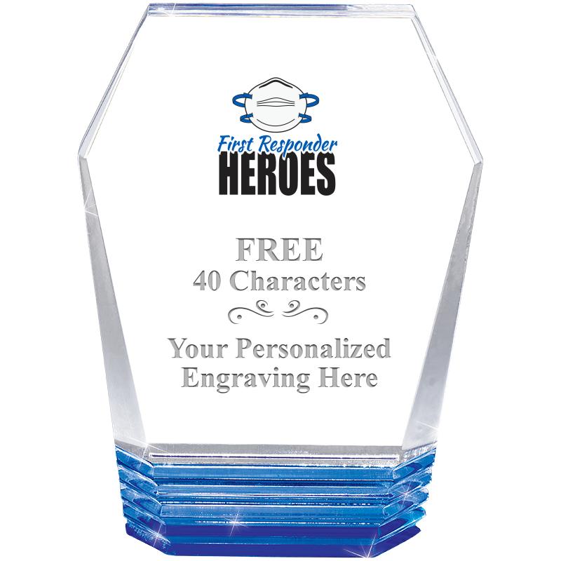 5" MONUMENT BLUE ROCKWELL ACRY