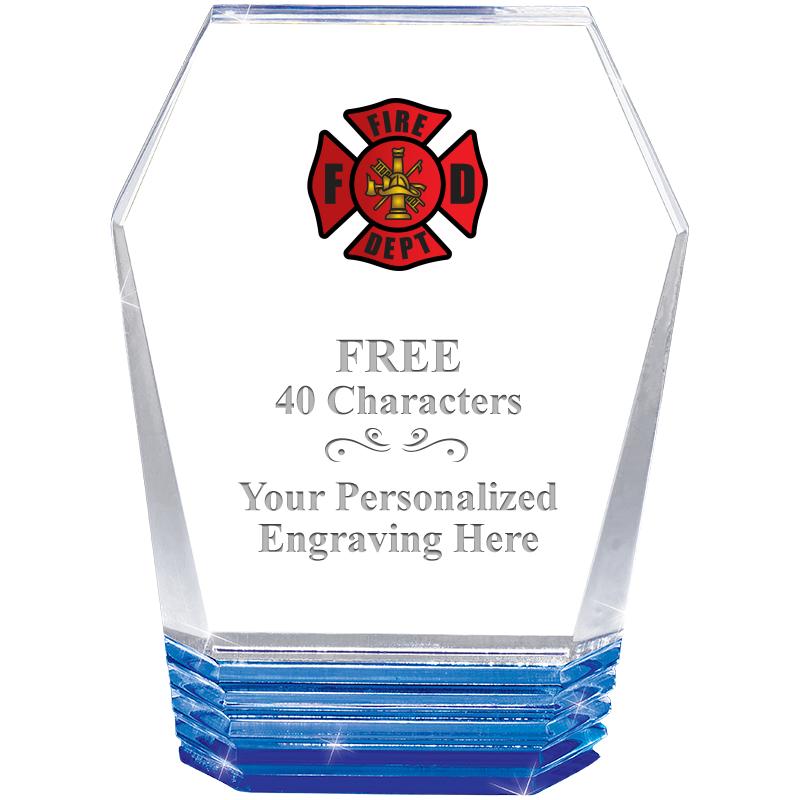 5" MONUMENT BLUE ROCKWELL ACRY