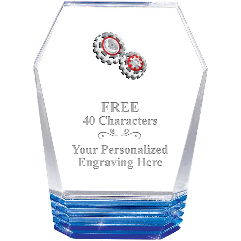 5" MONUMENT BLUE ROCKWELL ACRY