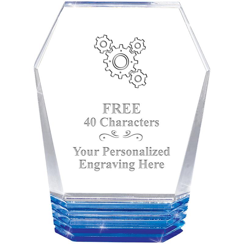 5" MONUMENT BLUE ROCKWELL ACRY