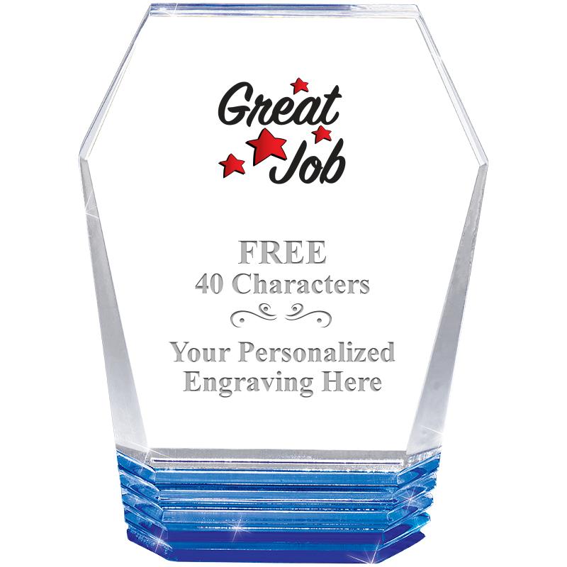 5" MONUMENT BLUE ROCKWELL ACRY