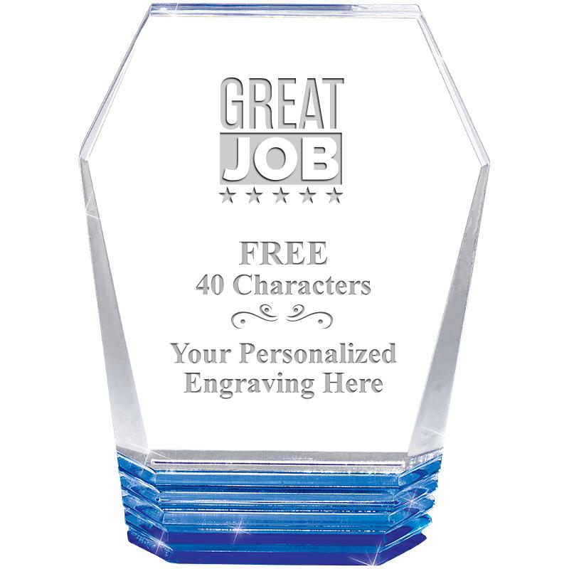 5" MONUMENT BLUE ROCKWELL ACRY