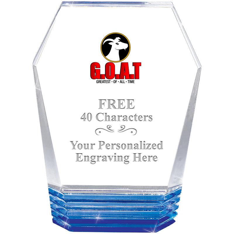 5" MONUMENT BLUE ROCKWELL ACRY