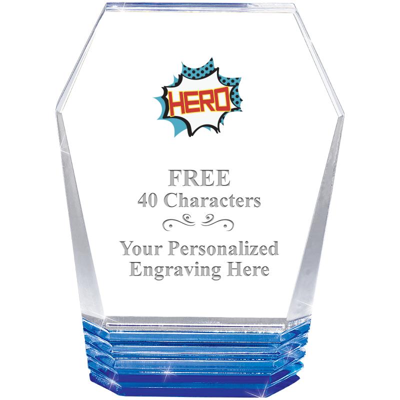 5" MONUMENT BLUE ROCKWELL ACRY