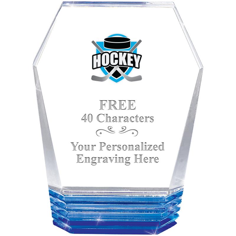 5" MONUMENT BLUE ROCKWELL ACRY