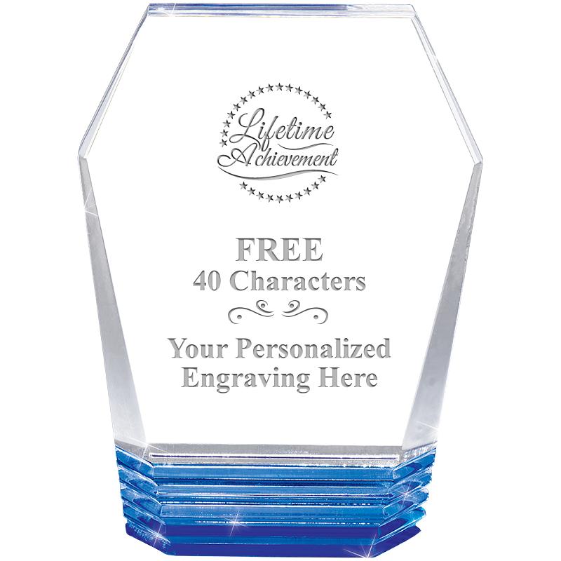 5" MONUMENT BLUE ROCKWELL ACRY