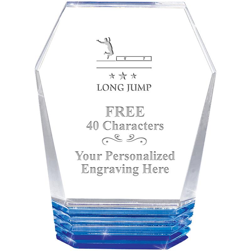 5" MONUMENT BLUE ROCKWELL ACRY