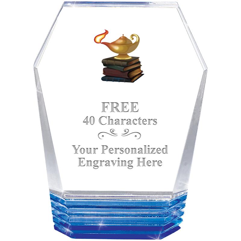 5" MONUMENT BLUE ROCKWELL ACRY