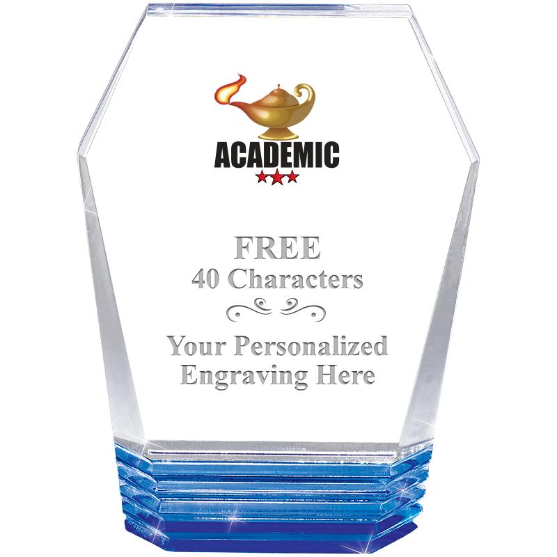 5" MONUMENT BLUE ROCKWELL ACRY