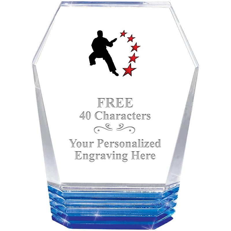 5" MONUMENT BLUE ROCKWELL ACRY