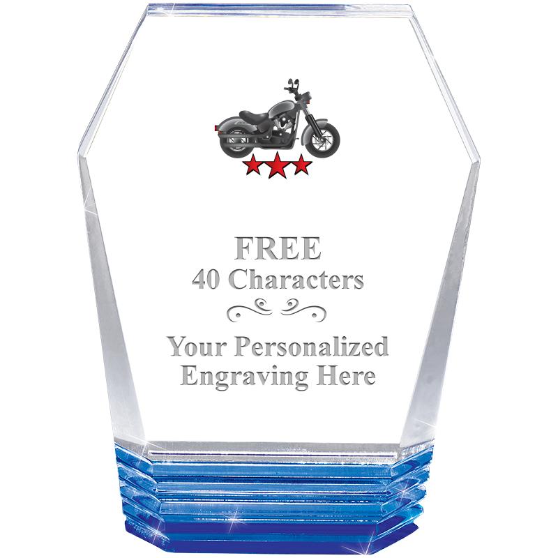 5" MONUMENT BLUE ROCKWELL ACRY