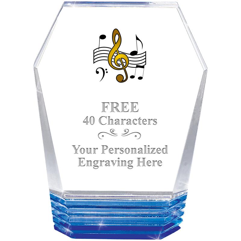 5" MONUMENT BLUE ROCKWELL ACRY