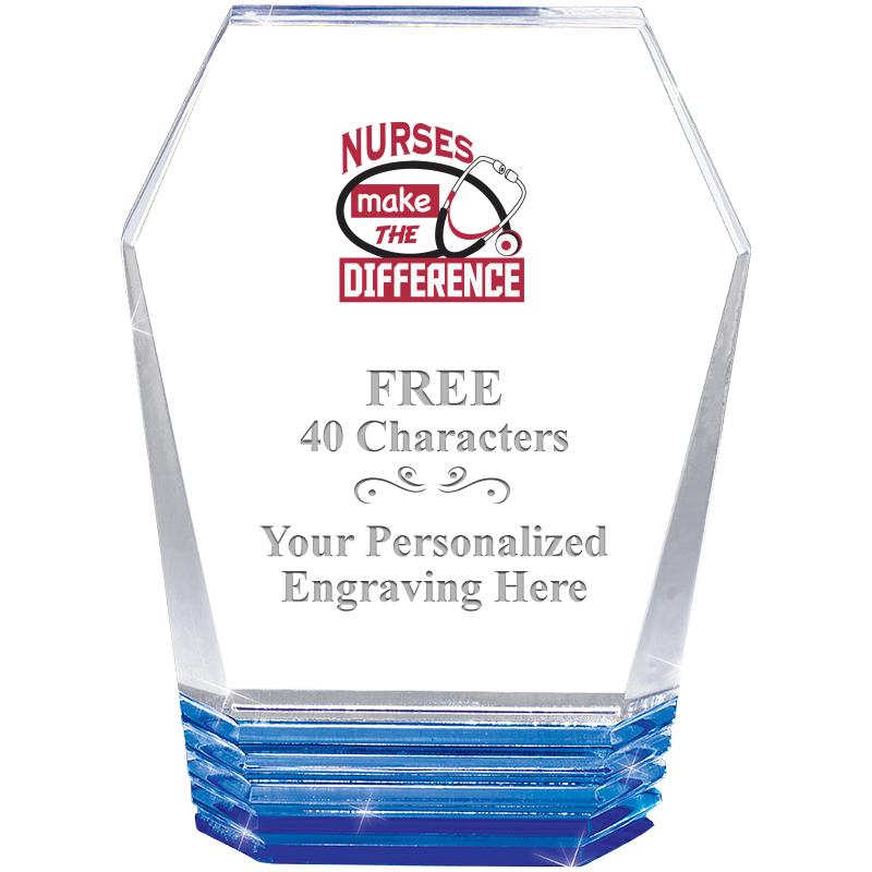 5" MONUMENT BLUE ROCKWELL ACRY