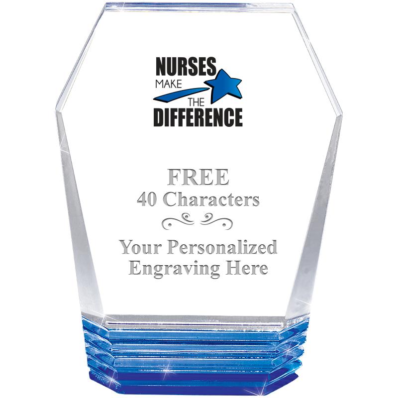 5" MONUMENT BLUE ROCKWELL ACRY