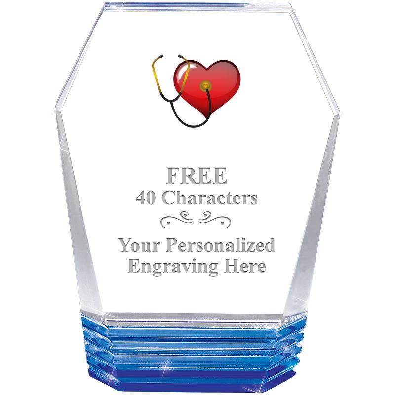 5" MONUMENT BLUE ROCKWELL ACRY