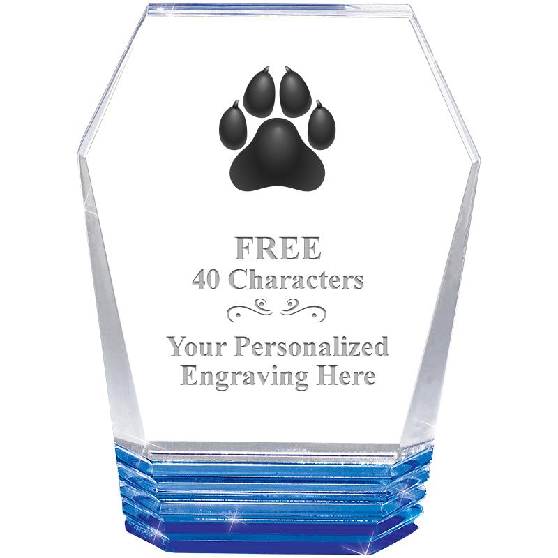 5" MONUMENT BLUE ROCKWELL ACRY