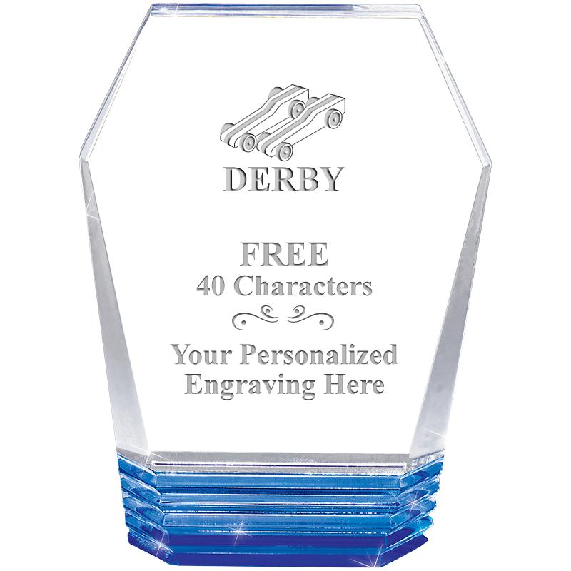 5" MONUMENT BLUE ROCKWELL ACRY