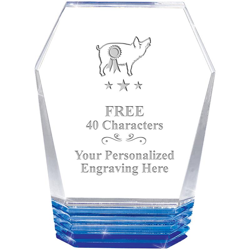 5" MONUMENT BLUE ROCKWELL ACRY