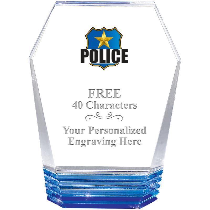 5" MONUMENT BLUE ROCKWELL ACRY