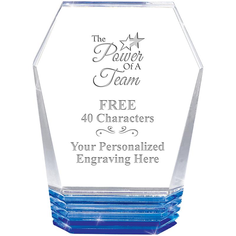 5" MONUMENT BLUE ROCKWELL ACRY