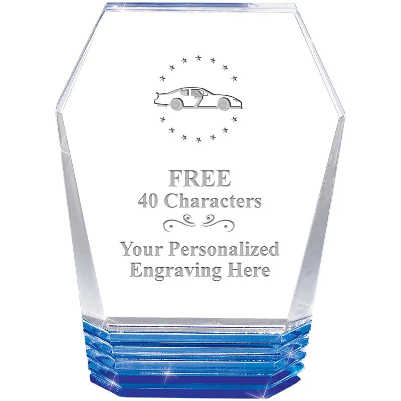 5" MONUMENT BLUE ROCKWELL ACRY