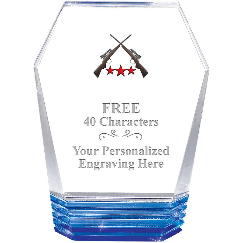 5" MONUMENT BLUE ROCKWELL ACRY