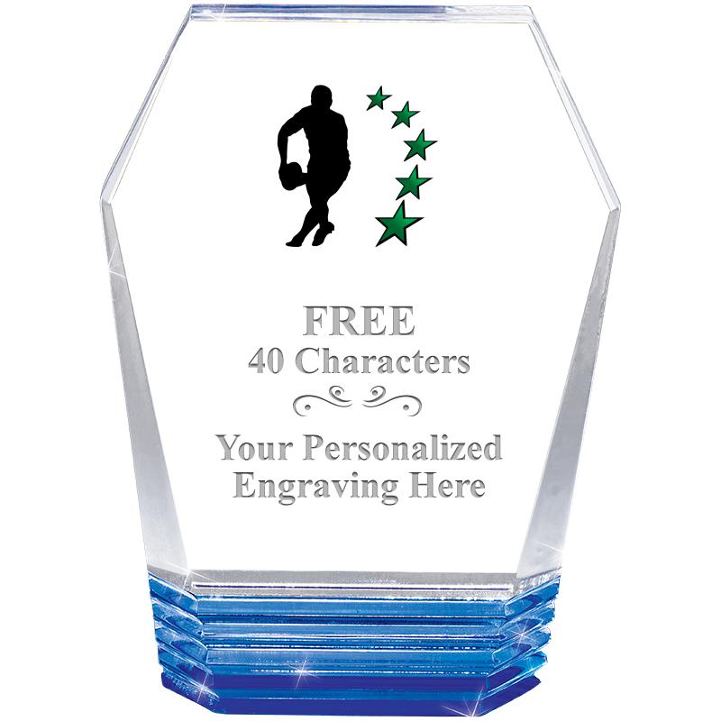 5" MONUMENT BLUE ROCKWELL ACRY