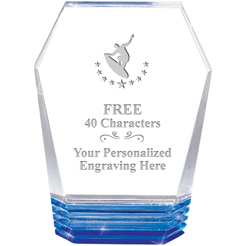 5" MONUMENT BLUE ROCKWELL ACRY