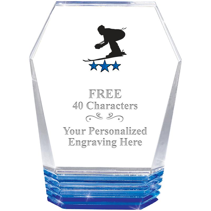 5" MONUMENT BLUE ROCKWELL ACRY