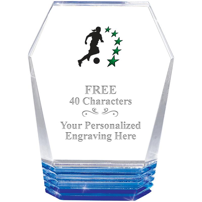 5" MONUMENT BLUE ROCKWELL ACRY