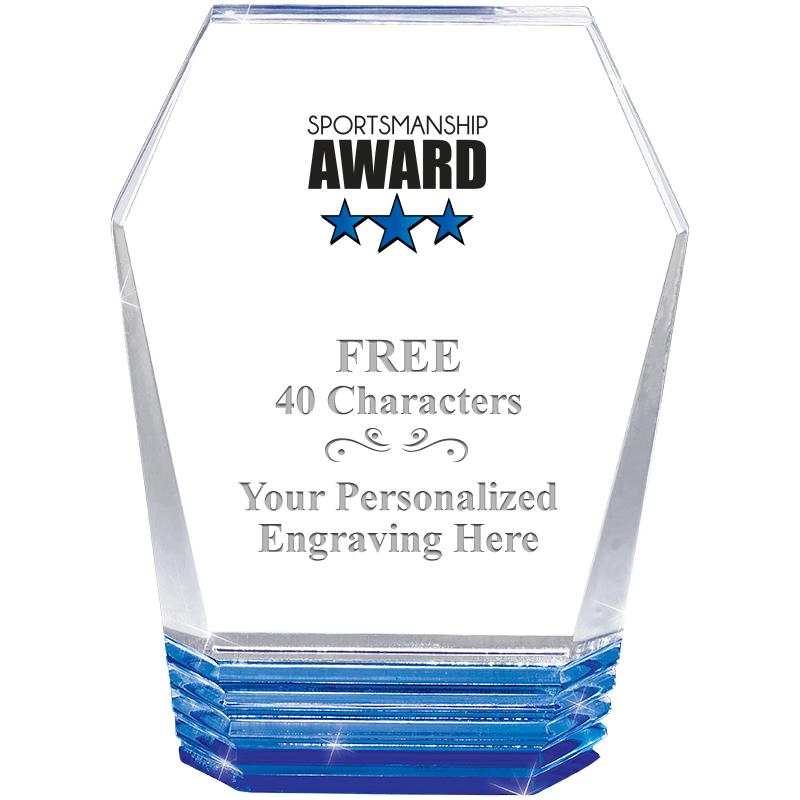 5" MONUMENT BLUE ROCKWELL ACRY