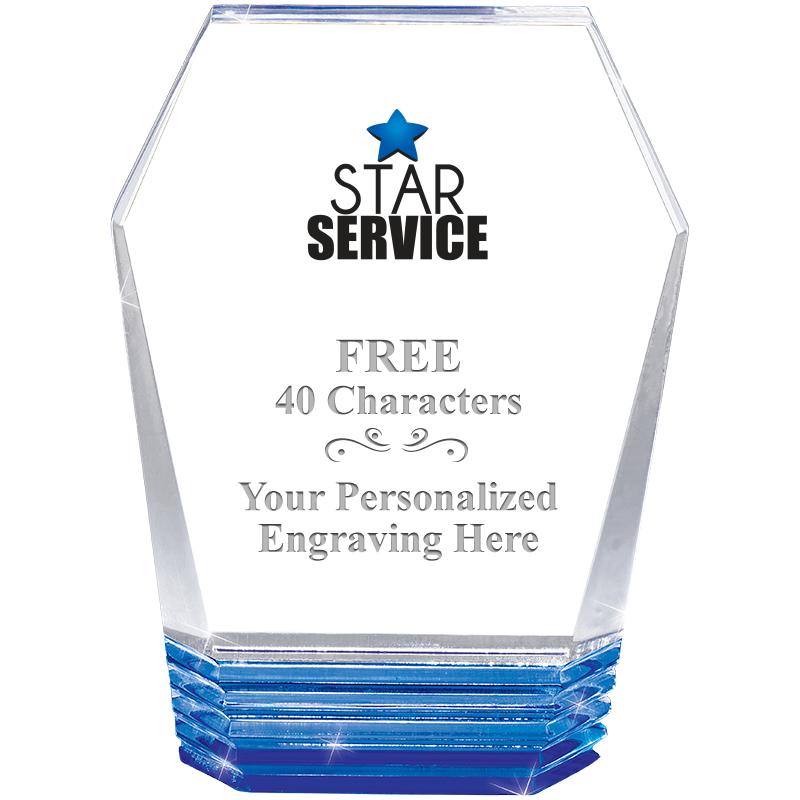 5" MONUMENT BLUE ROCKWELL ACRY