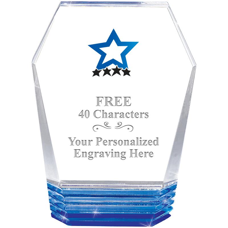 5" MONUMENT BLUE ROCKWELL ACRY